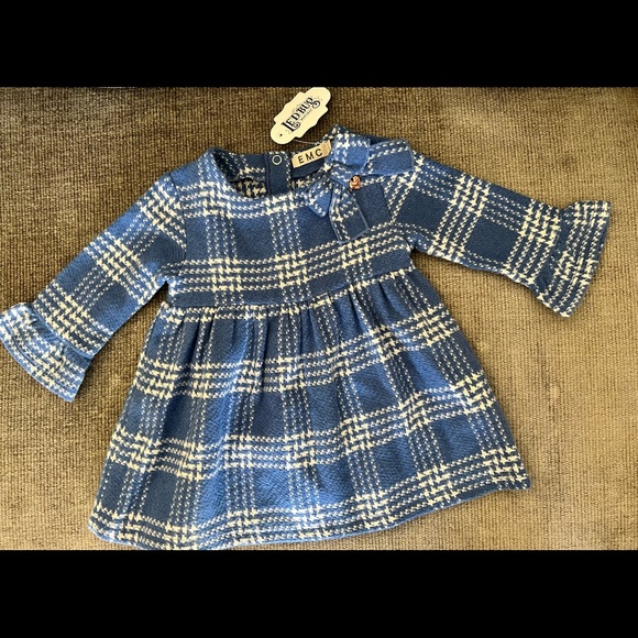 Le’d Bug EMC Milano Stitch Jacquard Dress 6 months - Picture 2 of 9